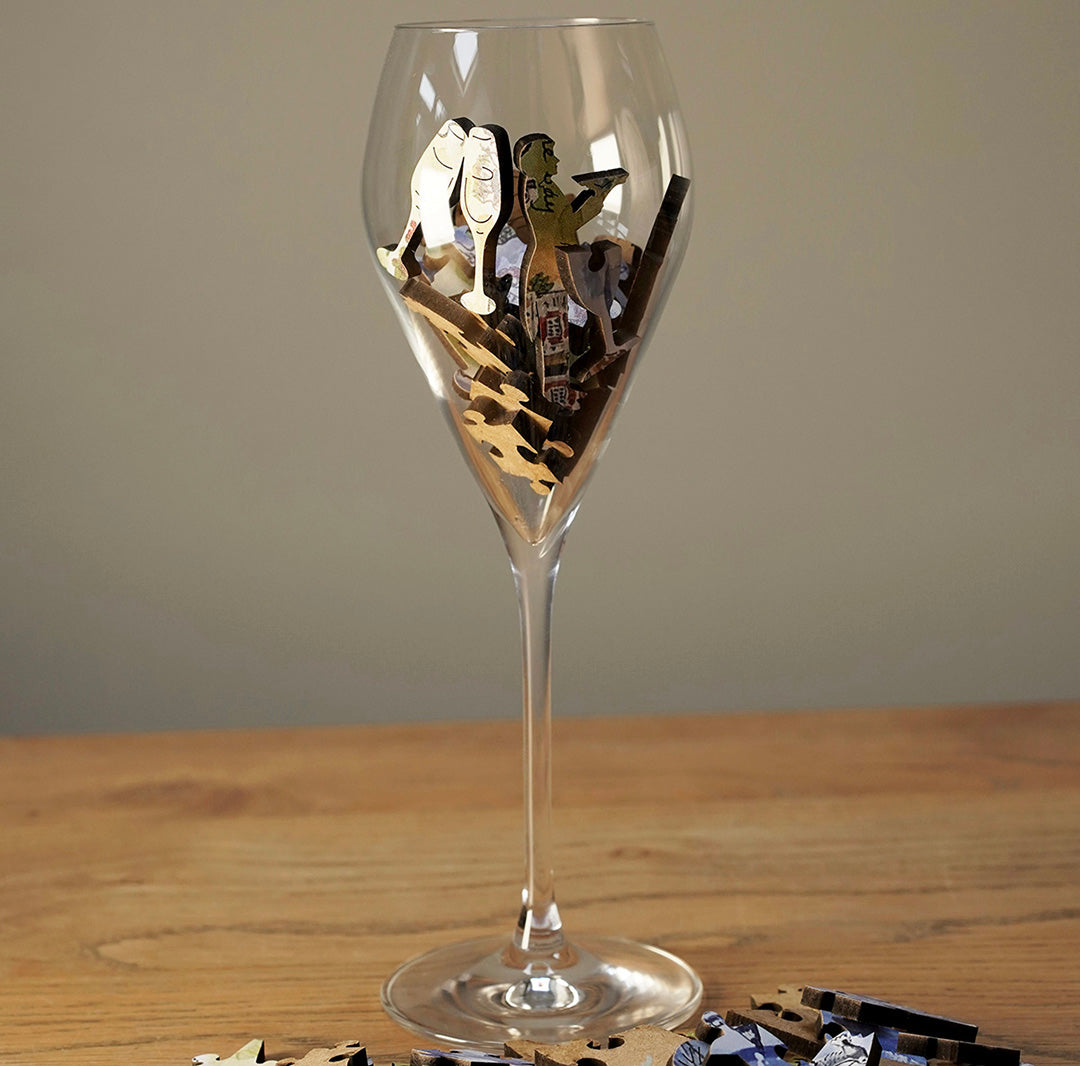 Wines of England Wooden Jigsaw Puzzle