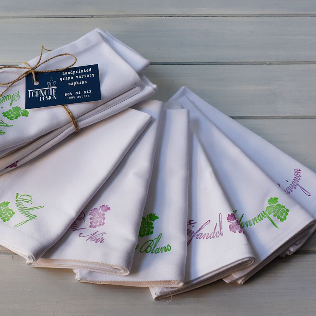 Handprinted Linens