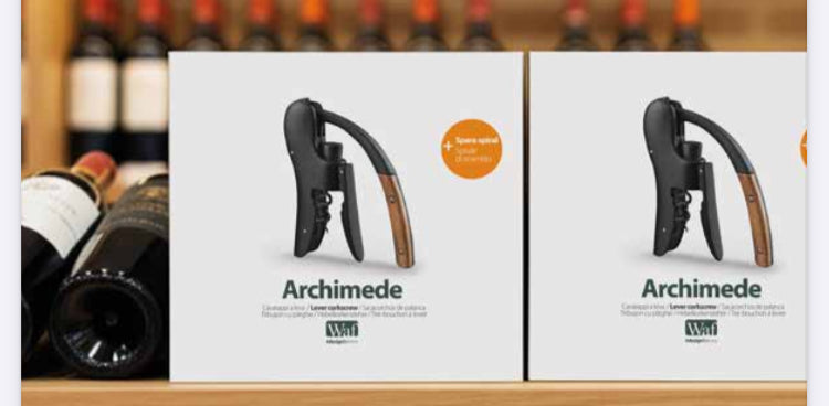 Lever Corkscrew Archimede