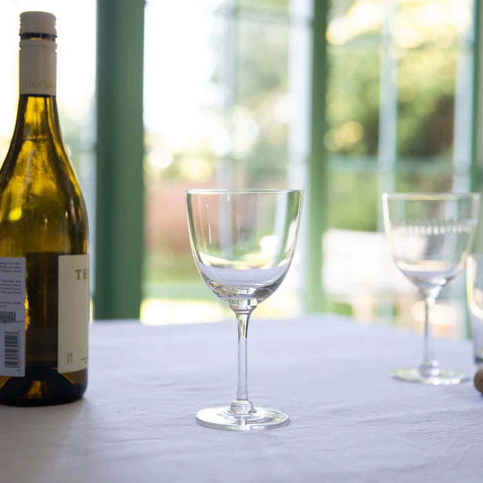 Handblown Crystal Wine Glasses