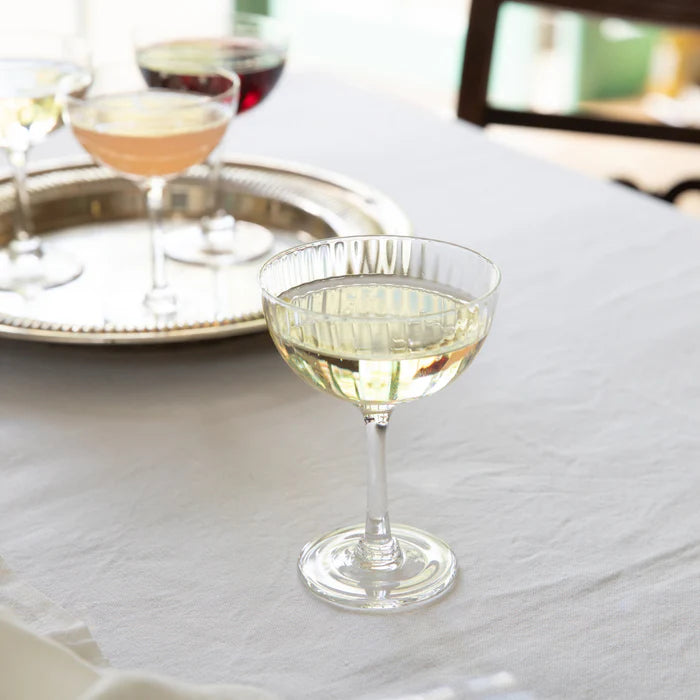 Vintage List Champagne Saucers