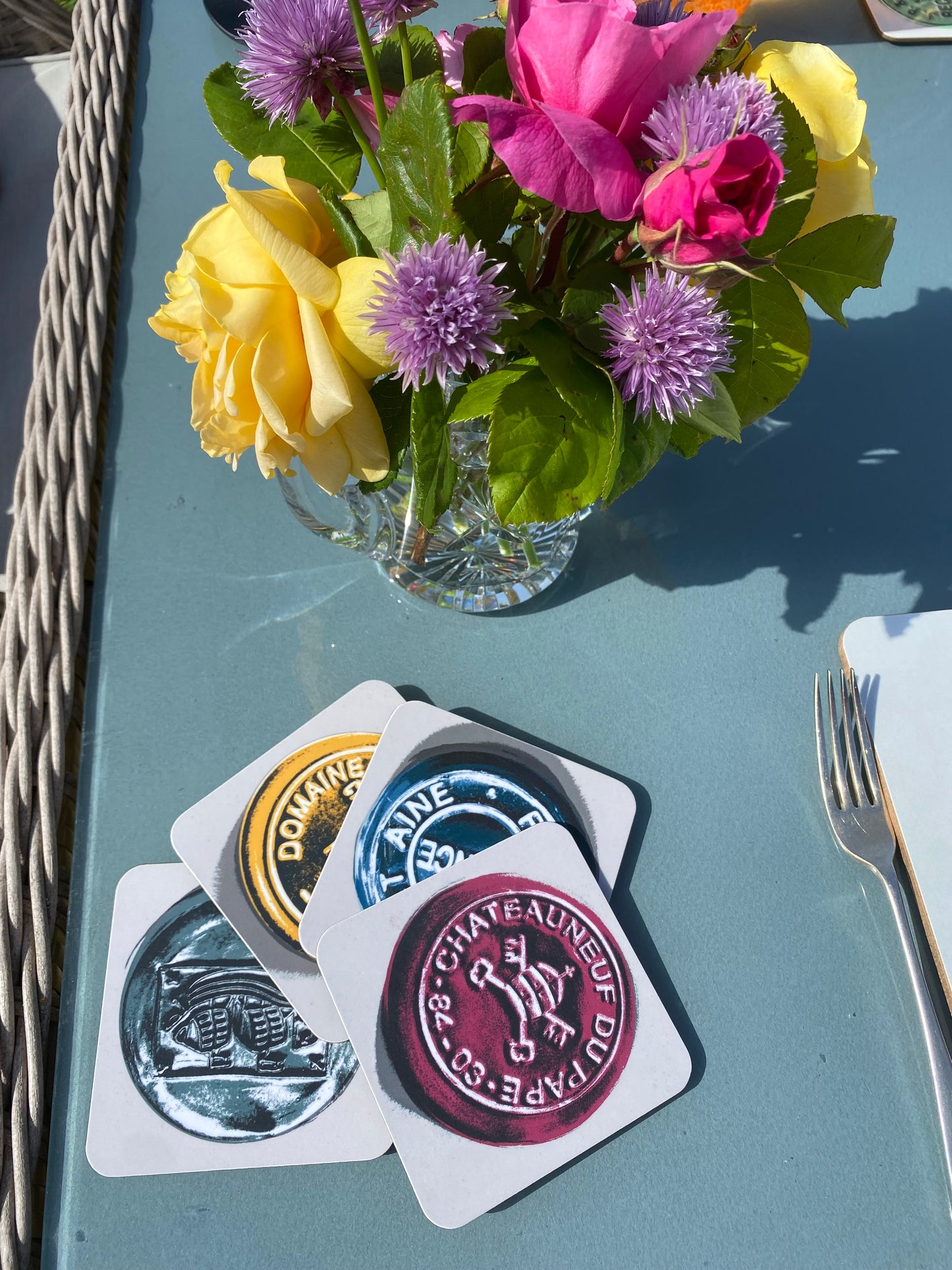 Wine Inspired Coasters