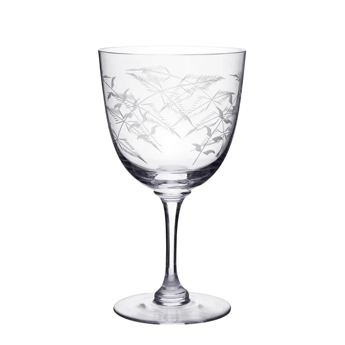 Handblown Crystal Wine Glasses