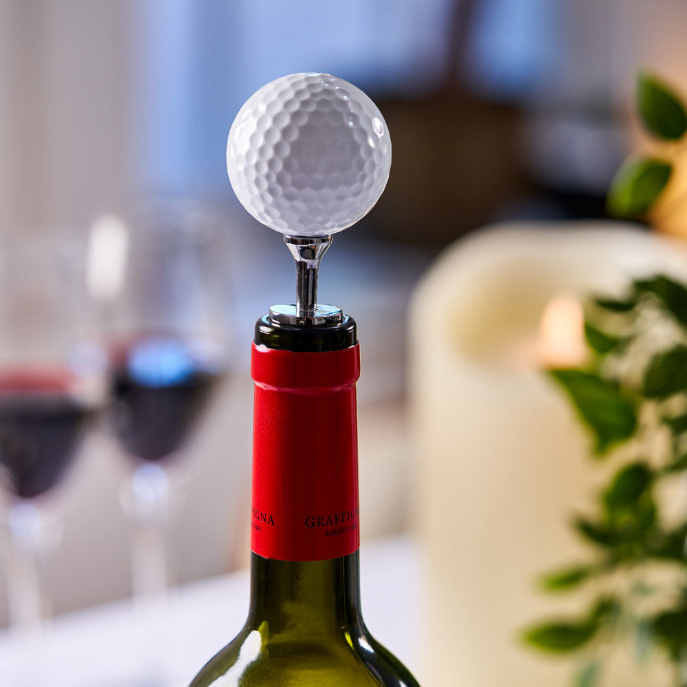 Golf Ball Wine Stopper