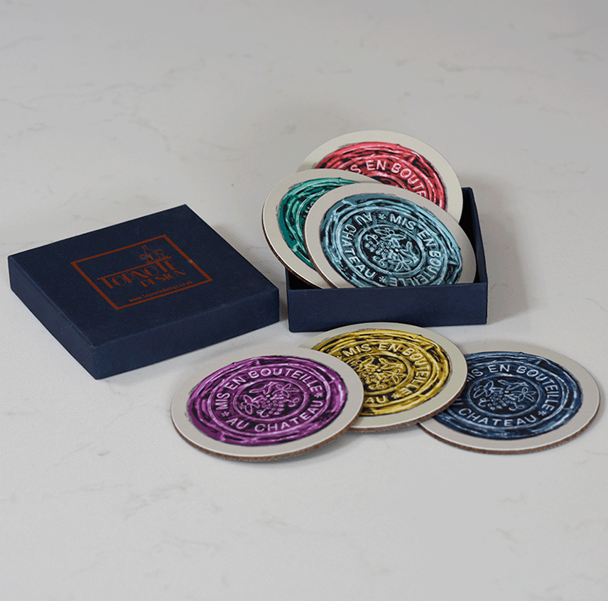 Wine Inspired Coasters