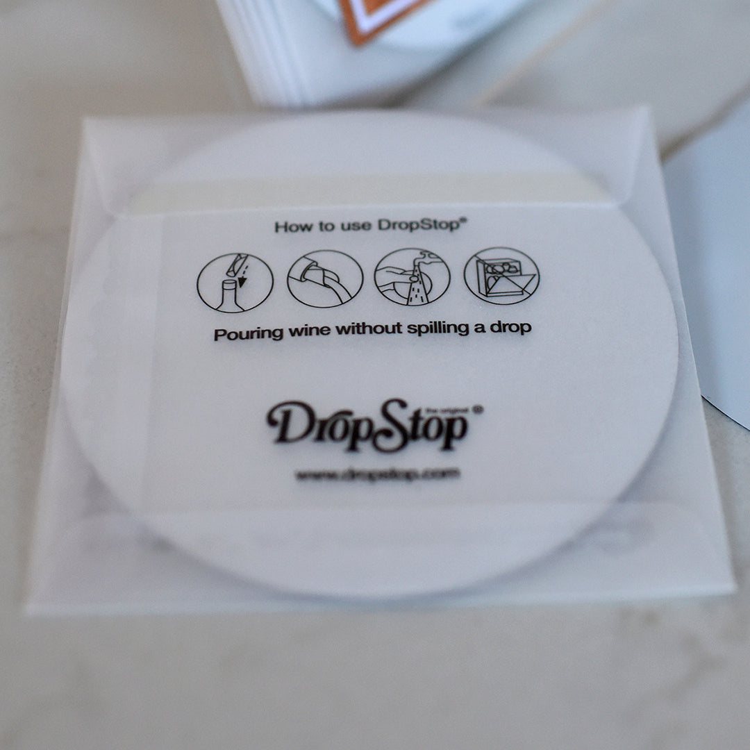 DropStop Wine Pouring Discs