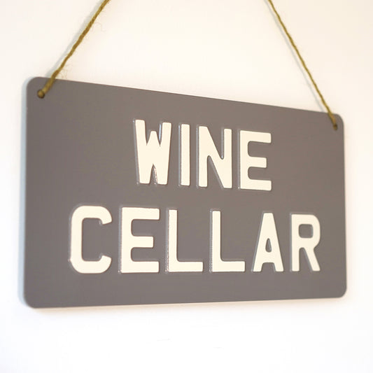 Metal Wine Signs